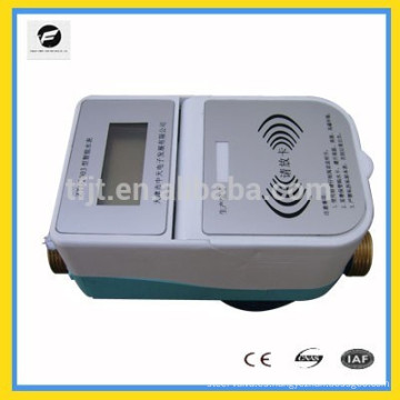 Medidor prepago de 3.6V RFID para agua caliente y agua fría con tarjeta IC
